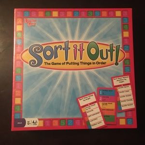 Sort It Out Board Game - Brand New, Factory Sealed
